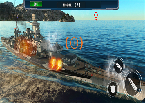 战舰猎杀巅峰海战世界游戏中文版无限金币