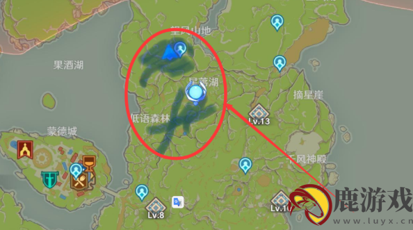 原神苹果哪里最多
