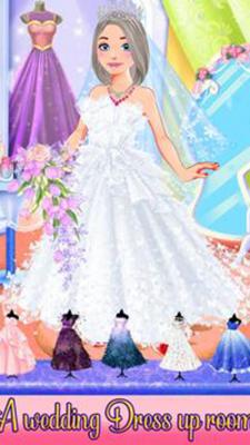 婚纱沙龙：礼服和彩妆游戏截图（3）