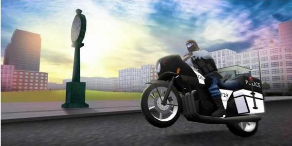 极限警用摩托车游戏截图（3）